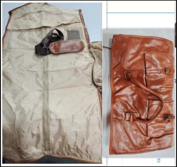 Reisetasche als Handgepäck für Flugzeug und Bahn sehr kompakt