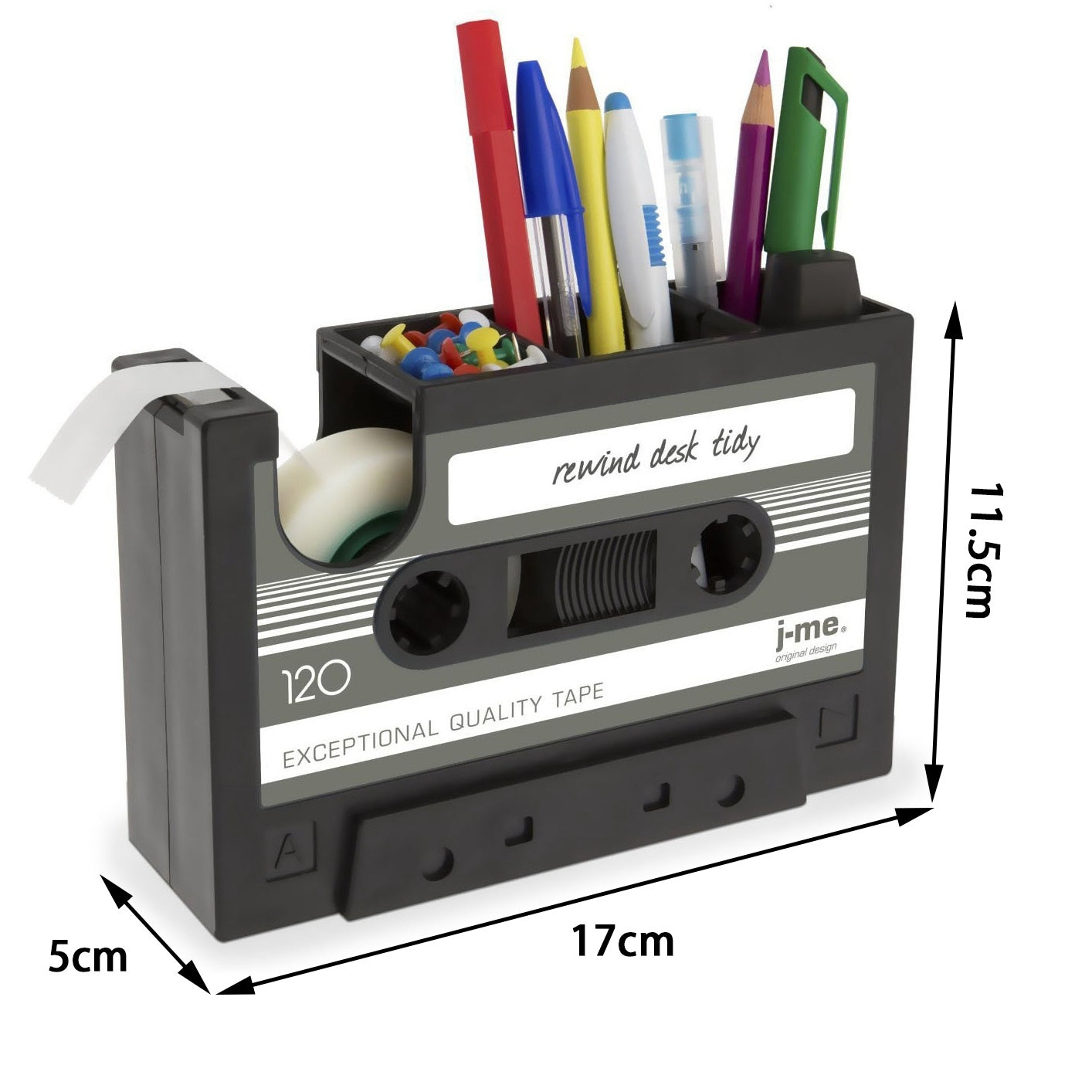 Organizer für den Schreibtisch im Retro-Look